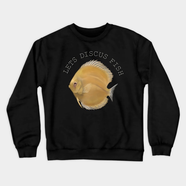 Discus Fish Version 4.0 Crewneck Sweatshirt by JERRYVEE66